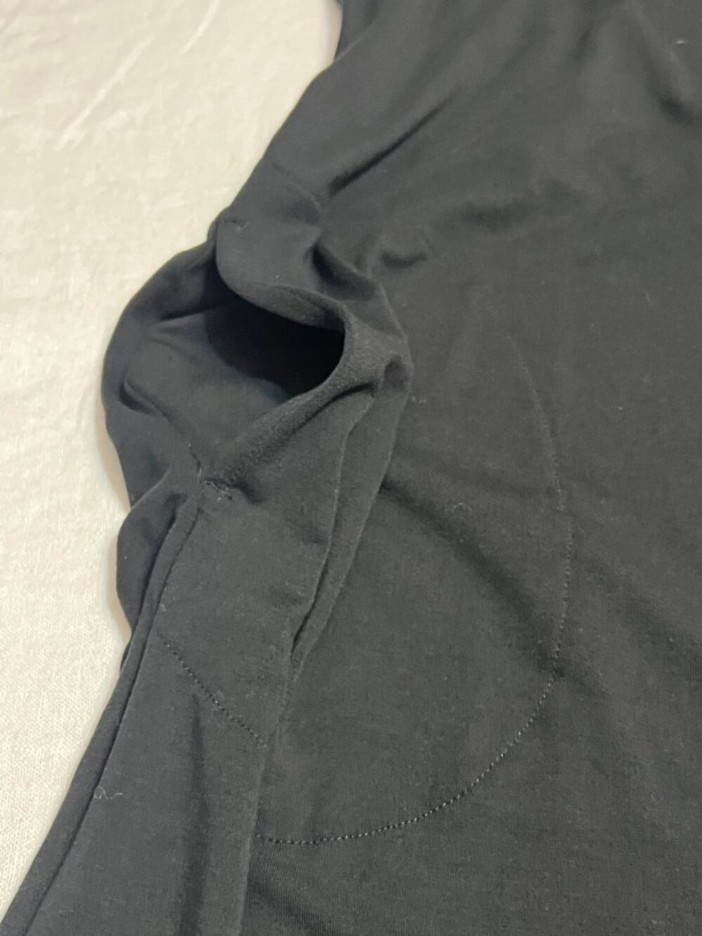 J Jill Wearever Midi Dress Women's 3X Black Sleeveless Stretch V Neck Plus - Picture 4 of 9